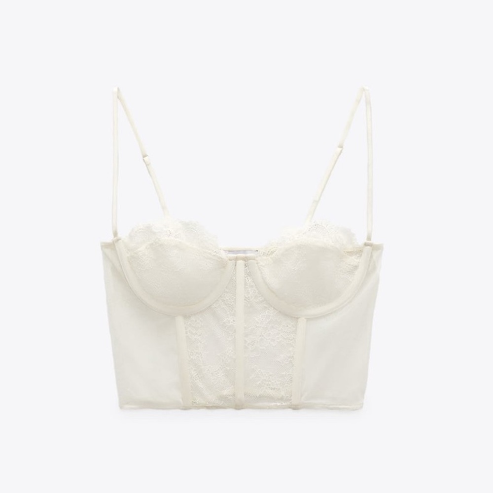 Sold out ZARA corset top - NWT